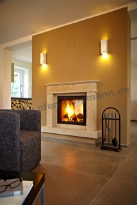 Gemütliche Atmosphäre bei Kachelofen Jungmann