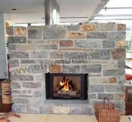 Kachelöfen oder Kamine mit Aufsatzwasserwärmetauscher, Wassertechnik