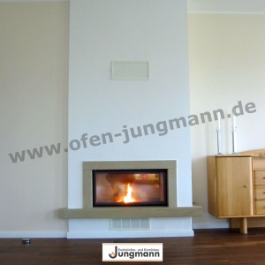 Moderner Heizkamin von Ofen Jungmann
