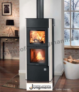 Aiolos Kalkstein Bianco, Korpus Stahl Schwarz