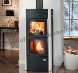 Aiolos Kalkstein Bianco, Korpus Stahl Schwarz