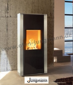 Der wasser- und luftführende Spartherm Mellino Pelletofen