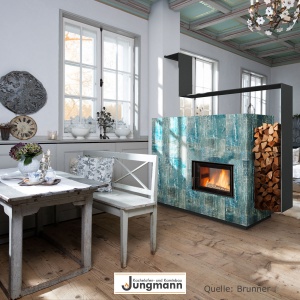 Moderner Kachelofen: HKD 7 Wohnbereich Antique