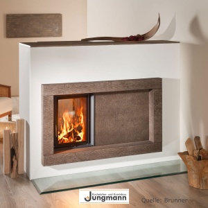 HKD 2.2 Tunnel als Raumteiler vor Alpenpanorama - Gegenschuss; Keramik: Sommerhuber