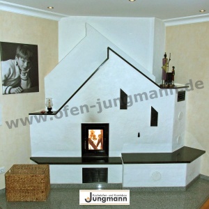 Kachelofen mit besonderem Stil