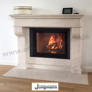 Wasserführender Kesselofen mit Stilfront gebaut von Ofenbauer Ofenbaumeister im Kreis Paderborn Daniel Jungmann